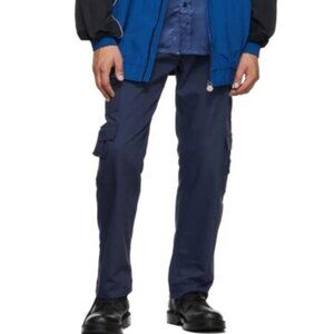 BNWT AW21 MARTINE ROSE NAVY CARGO PANTS XL